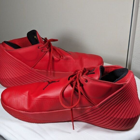 Russell Westbrook’s Jordan Signature, Why Not ZerO.1 Shoe All Red Men's Size 17 - Picture 6 of 15